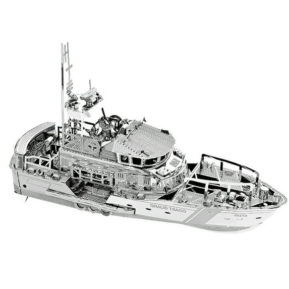 1: 100 3D Metal Kits Lifeboat Model Ship Model Warship Model Warship Ornaments Military Model (Unassembled Kit )