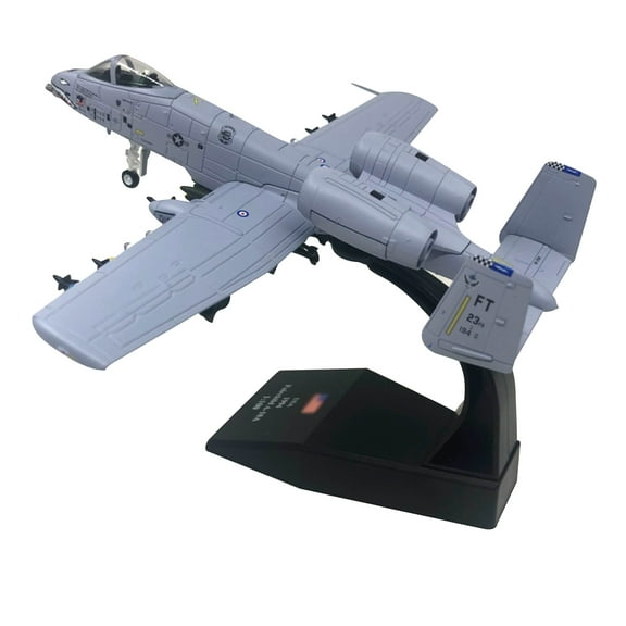 1:100 A-10 Thunderbolt II Fighter Model Collectible for Aviation Enthusiasts and Home Display