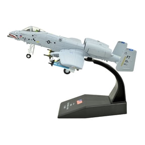 1:100 A-10 Thunderbolt II Ground Attack Aircraft Metal Plane Model,US Air Force, Military Airplane Model,Diecast Plane,for Collecting and Gift Conventional Coating