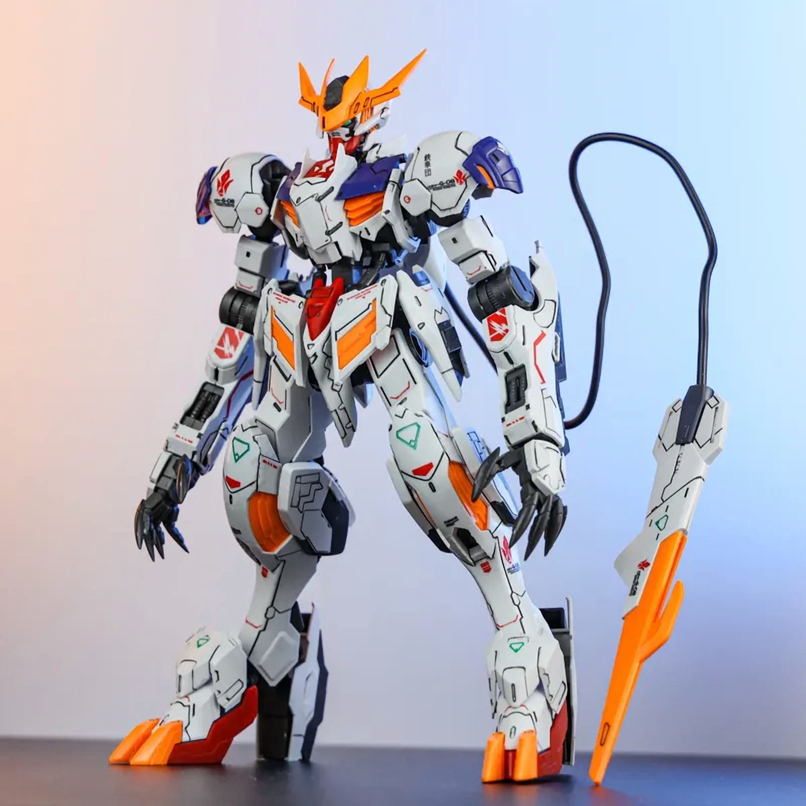 ロボット GUNDAM BARBATOS LUPUS REX 1/100 Amazon.com: BANDAI Hobby Full Mechanics Barbatos Lupus Rex