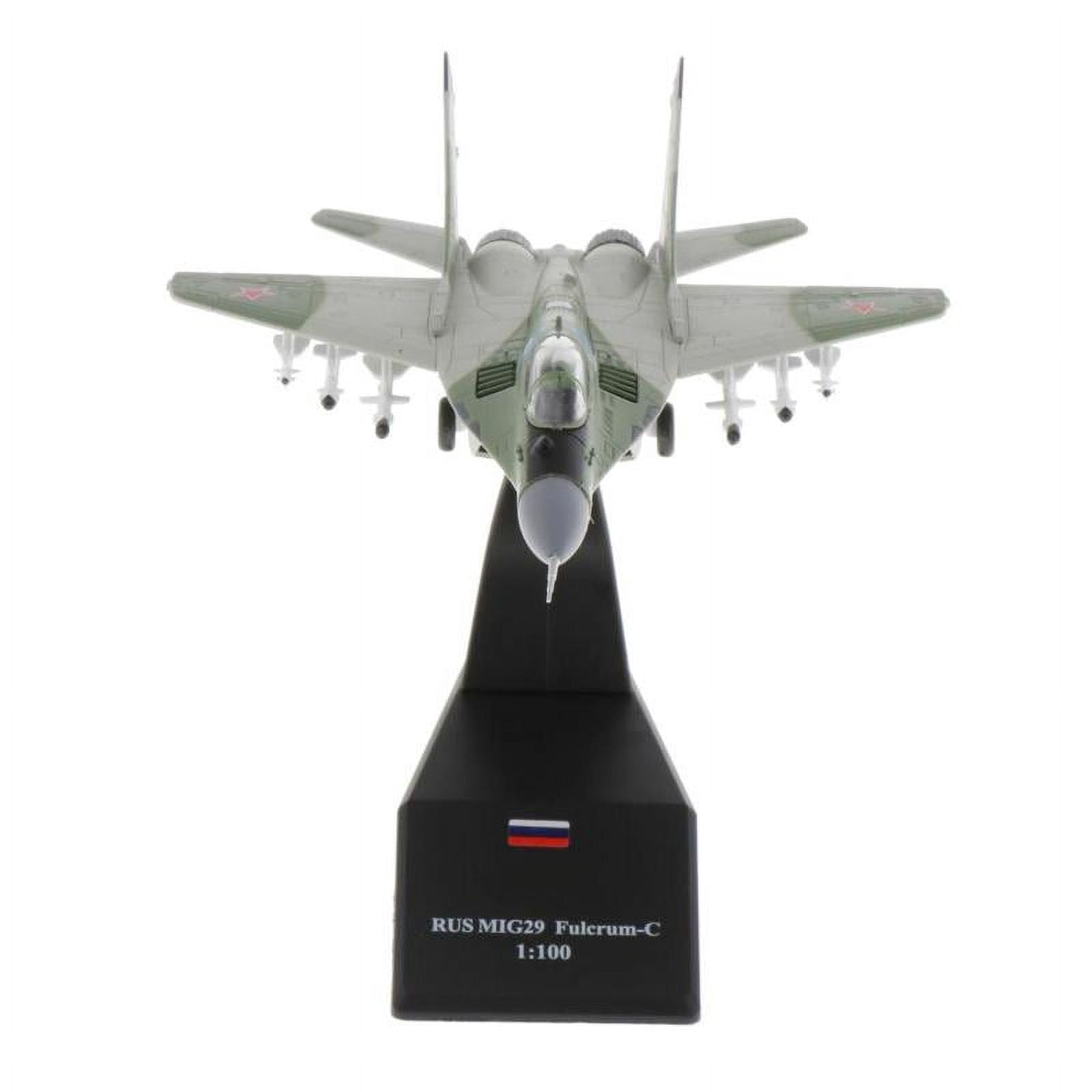 Maquette Avion Militaire Russe Mikoyan MiG-29 En Alliage 1:100 - Avec Support - Neuf 2024