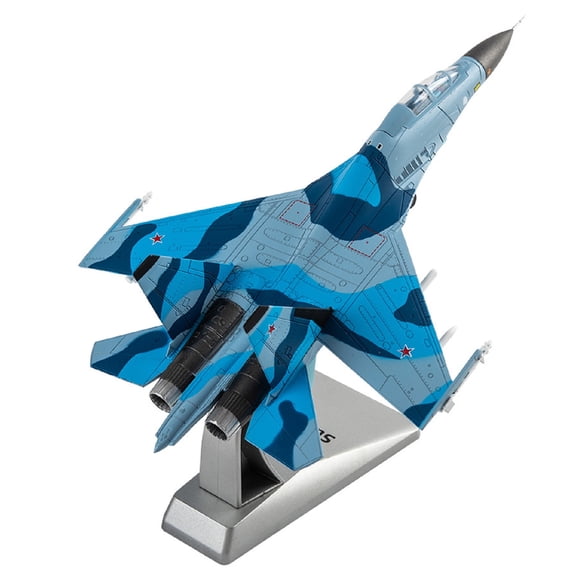 1:100 Russian Air Force SU-30MKK Fighter Aircraft Model Fighter Attack Plane Diecast Military Models