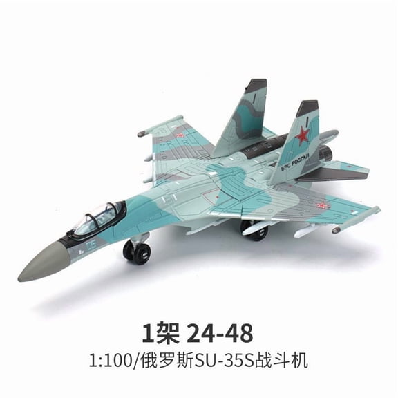 1:100 SU-35 Multi-Role Fighter Model Creative Military Series Building Blocks Home Decor Assembled Toys For Boys Christmas Gifts