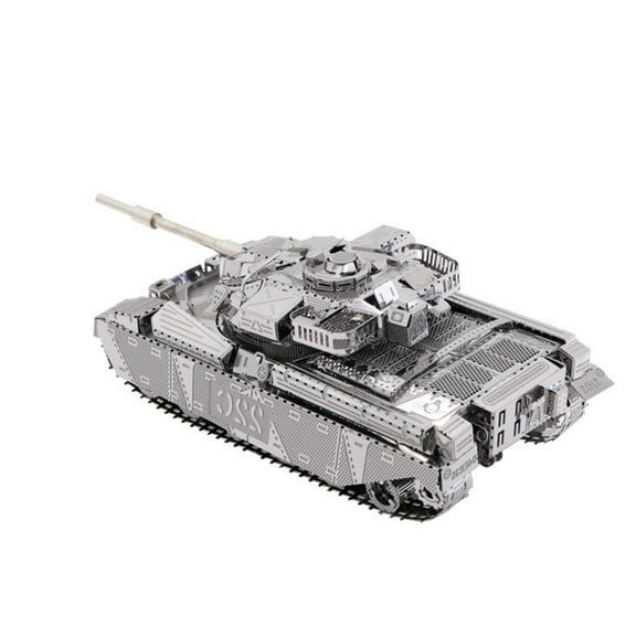 1:100 Scale 3D Metal Kits Chief Tank MK50 Military DIY Model Unassembled Kit TAPDRA Spare Part