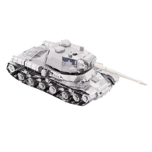 1:100 Scale 3D Metal Kits JS-2 Tank Military DIY Model Unassembled Kit TAPDRA Spare Part