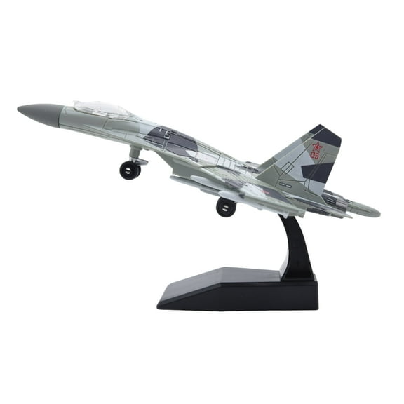 1:100 Scale Russia SU-35 Fighter Jet Quick Build Model Kit with Stand 25PCS DIY Airplane Model Gift for Adults and Kids Collection
