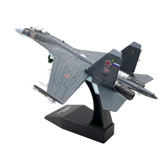1:100 Scale Russian Plane Model for Cafe Office Ornament Birthday Gifts Collection