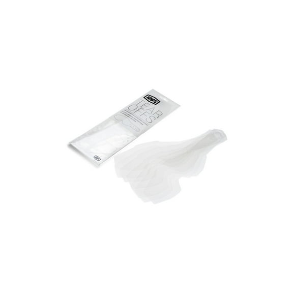 1 100% Standard Tear-Offs - Racecraft, Accuri, Strata Compatible (20 Pack)