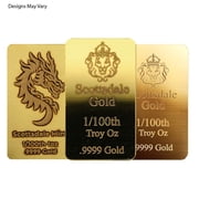 1/100 oz Generic Gold Bar .999+ Fine Secondary Market