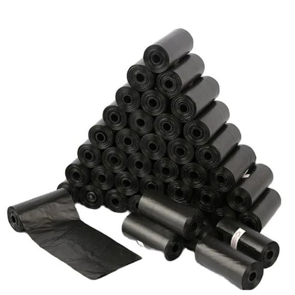 1-100Rolls Dogs Poop Bags Biodegradable Thicken Pets Outdoor Cleaning Poop Bag with Breakpoint Puppy Cat Pooper Scooper Bag Roll