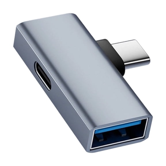 1. 100W USB C Hub Aluminum Alloy Fast Charging 10Gbps Data Sync Port Heat Dissipation for Laptop Tablet Phone