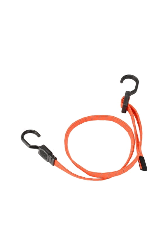 1. 100cm Reflective Bike Luggage Strap with Hooks Adjustable Motorcycle Lashing Rope Elastic Cargo Belt