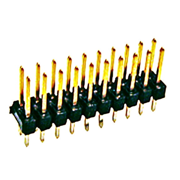 1-103240-0 Conn Unshrouded Header HDR 20 POS 2.54mm Solder ST Thru-Hole