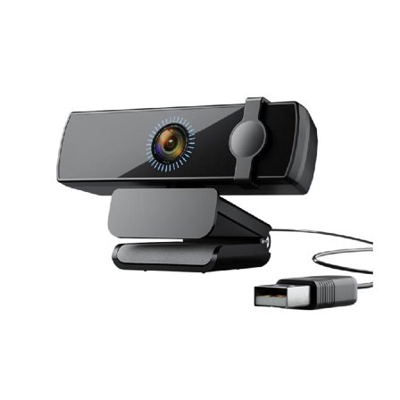 1. 1080P Facial Recognition Webcam With Auto Focus 120 Wide Built-In Noise Reduction Mics USB Mount