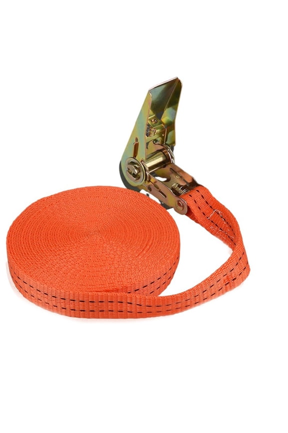 1-10Meters Tie Down Cargo Strap Luggage Lashing Strong Ratchet Belt With Buckle 2 Meters Fangkenuo