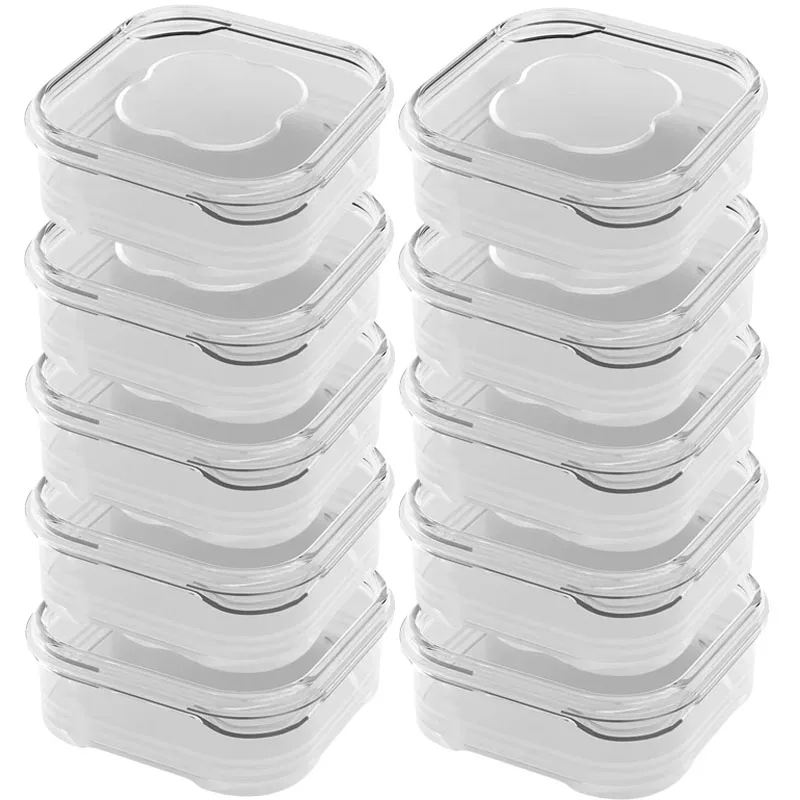 1/10PC Small Food Preservation Boxes Refrigerator Frozen Meat Vegetable ...