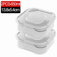 thumbnail image 1 of 1/10PC Small Food Preservation Boxes Refrigerator Frozen Meat Vegetable Fresh-Keeping Box Transparent Kitchen Sealed Storage Box, 1 of 10