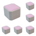 thumbnail image 1 of 1-10PC Square Velvet Ring Display Case Jewelry Box Wedding Travel Ring Box Holder Gift Packaging Assorted Color for Earring Pendant Necklace 2x2x1.5Inch, 1 of 9