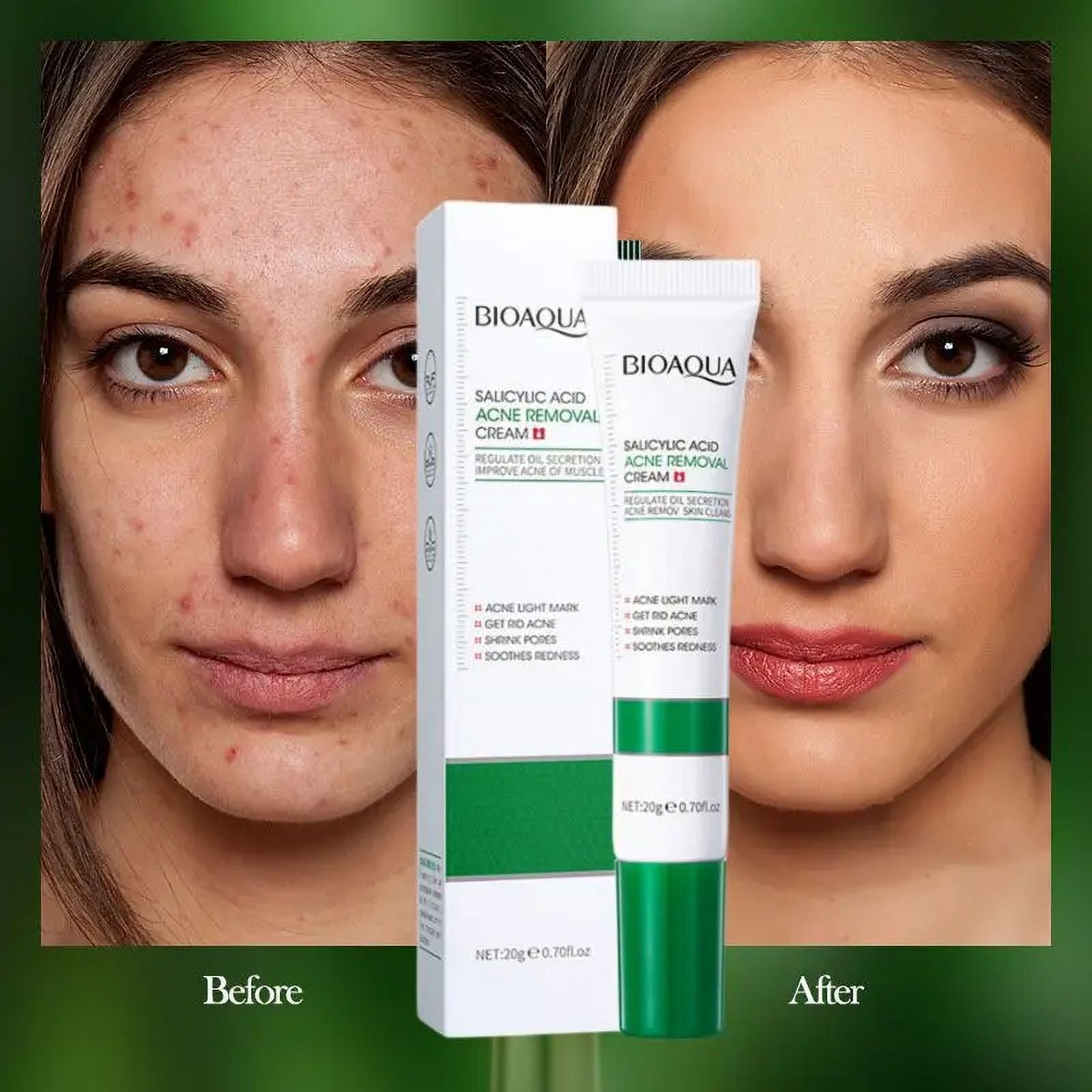 110PCS Send Gift Salicylic Acid Refining Cream Skincare Moisturizing