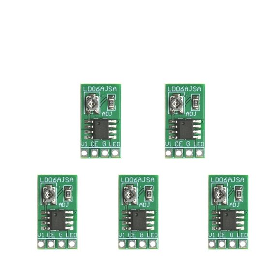 1-10pcs DC 3.3/3.7V 5V LED Driver 30-1500MA Constant Current Adjustable Module PWM Control Board USB LED Flashlight 18650 Li-ion ,Ease of Installation