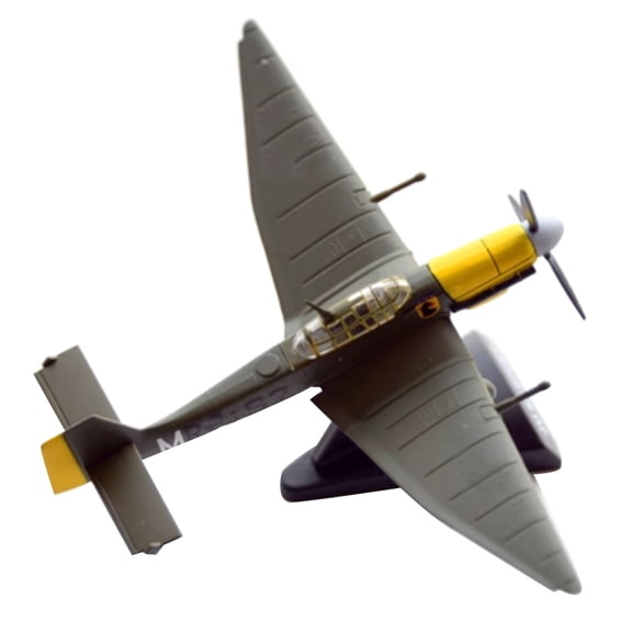1:110 Scale Ju-87 Stuka Airplane Model Diecast Alloy For Hobby Collection Office Desktop Cabinet Display Festival Supply