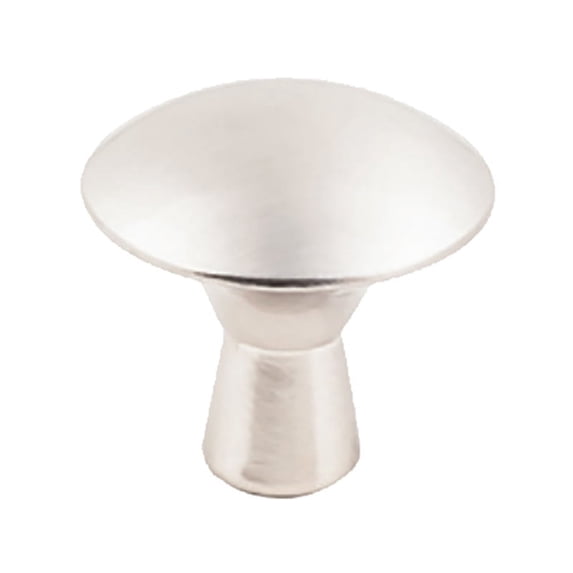 1-1/16 DIAMETER CABINET KNOB, SATIN NICKEL, 10-PACK