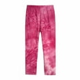 thumbnail image 1 of 1-11T Girls Casual Tie Dye Leggings, SILVERCELL Little Girl Stretch Pants Tights Autumn Clothes Leggings, 1 of 2