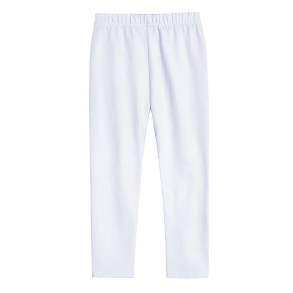 1-11T Kids Toddler Baby Girls Footless Leggings Soild Thin Skinny Pants