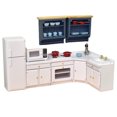 thumbnail image 1 of 1/12 Dollhouse Furniture Kitchen Set with Accessories Life Scenes Decoration, 1 of 8