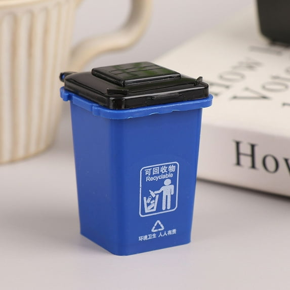 1:12 Dollhouse MiniTrash Can Model/Mini Waste Bin/Pen Organizer Home Storage Can