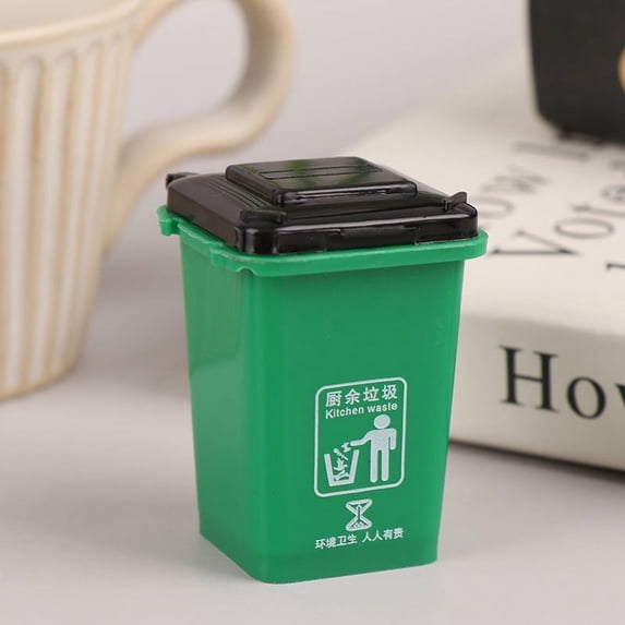 1:12 Dollhouse MiniTrash Can Model/Mini Waste Bin/Pen Organizer Home Storage Can