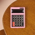 thumbnail image 1 of 1:12 Dollhouse Miniature Metal Calculator Stationery Model Study Scenes Decor Toy Doll House Accessories, 1 of 14