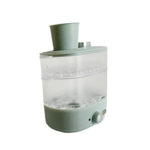 1:12 Dollhouse Miniature Steamer Pot Model for Layout Sand Table DIY Scenery Blue