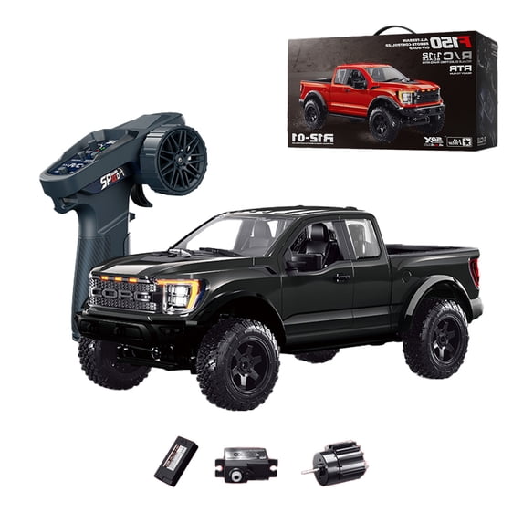 1:12 F-150 Raptor RC Truck 4WD Off Road Pickup RC Car With High Torque ...