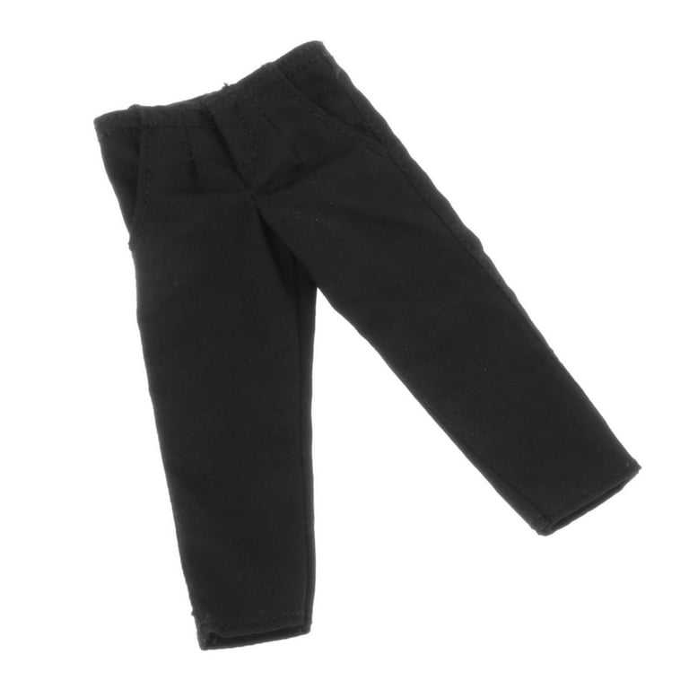 1/12 Male Doll Clothes Miniature Pants for 6 inch Action