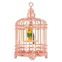 1:12 Metal Doll Accessories Birdcage Doll Accessories MiniBird Cage for 1:12 1:6 Doll Accessories Decoration Photography Prop