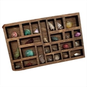 112 Miniature Trinket Shelf Crystal Dollhouses Decor Printers Tray