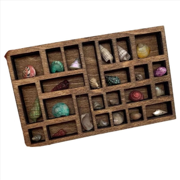 1:12 Miniature Trinket Shelf Crystal Decor Printers Tray