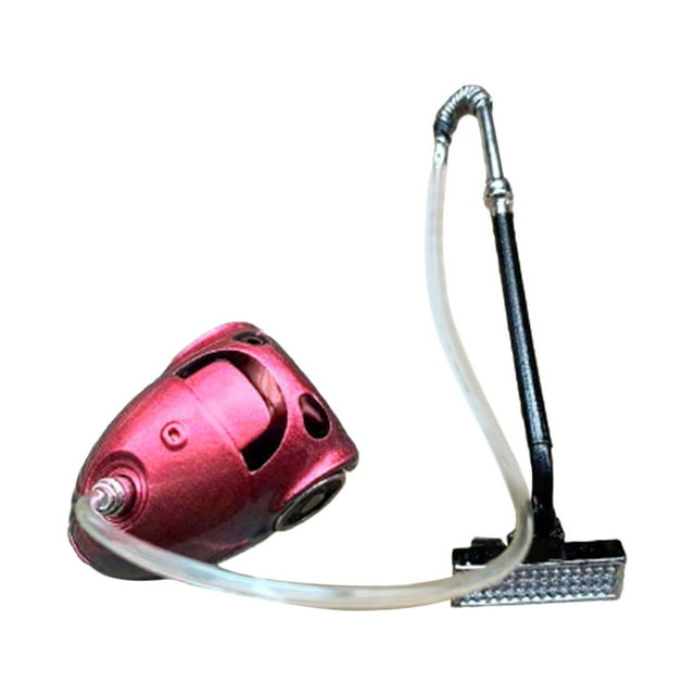 1:12 Miniature Vacuum Cleaner Mini Vacuum Simulation Furniture Model Dollhouse Decor Dollhouse Applicance Kids Pretdend