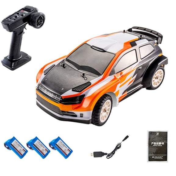 1:12 RC Drift Rally Car 4WD 32KM/H High-Speed Remote Control Vehicle with Gyroscope, Dust Cover, Upgraded Metal Dogbone & Oil Shock, LED Lights -SY-1203