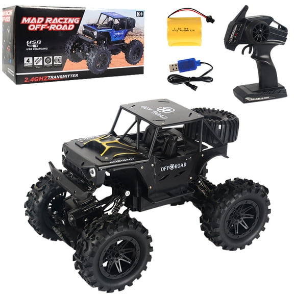 1:12 RC Stunt Car, 2.4GHz 4WD Remote Control Gesture Sensor Toy Cars, Double Sided Rotating Off Road Vehicle 360° Flips with Lights Music, for Boys & Girls Birthday
