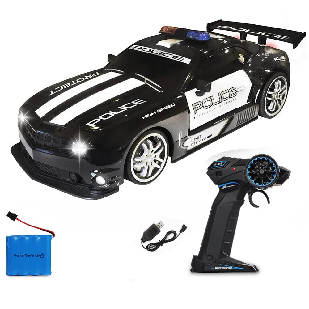 1 12 Rc Car 2.4G Remote Control Police Cars Models Toy High Speed