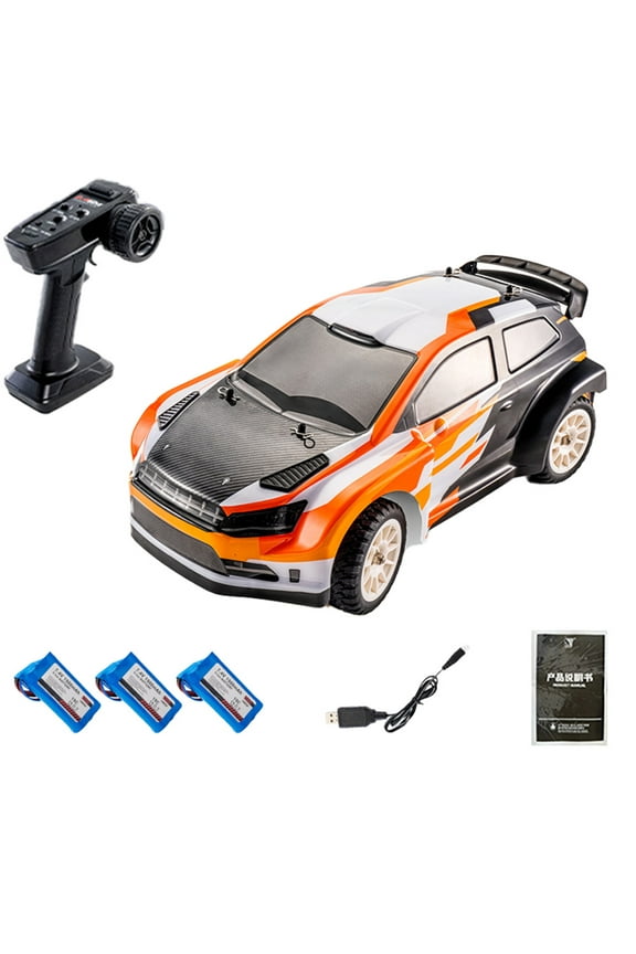 1:12 Scale 4WD Drift Rally Car, 2.4GHz High-Speed Remote Control Car with Gyroscope, Upgraded Metal & Oil Shock, All-Terrain RC Car for Adults