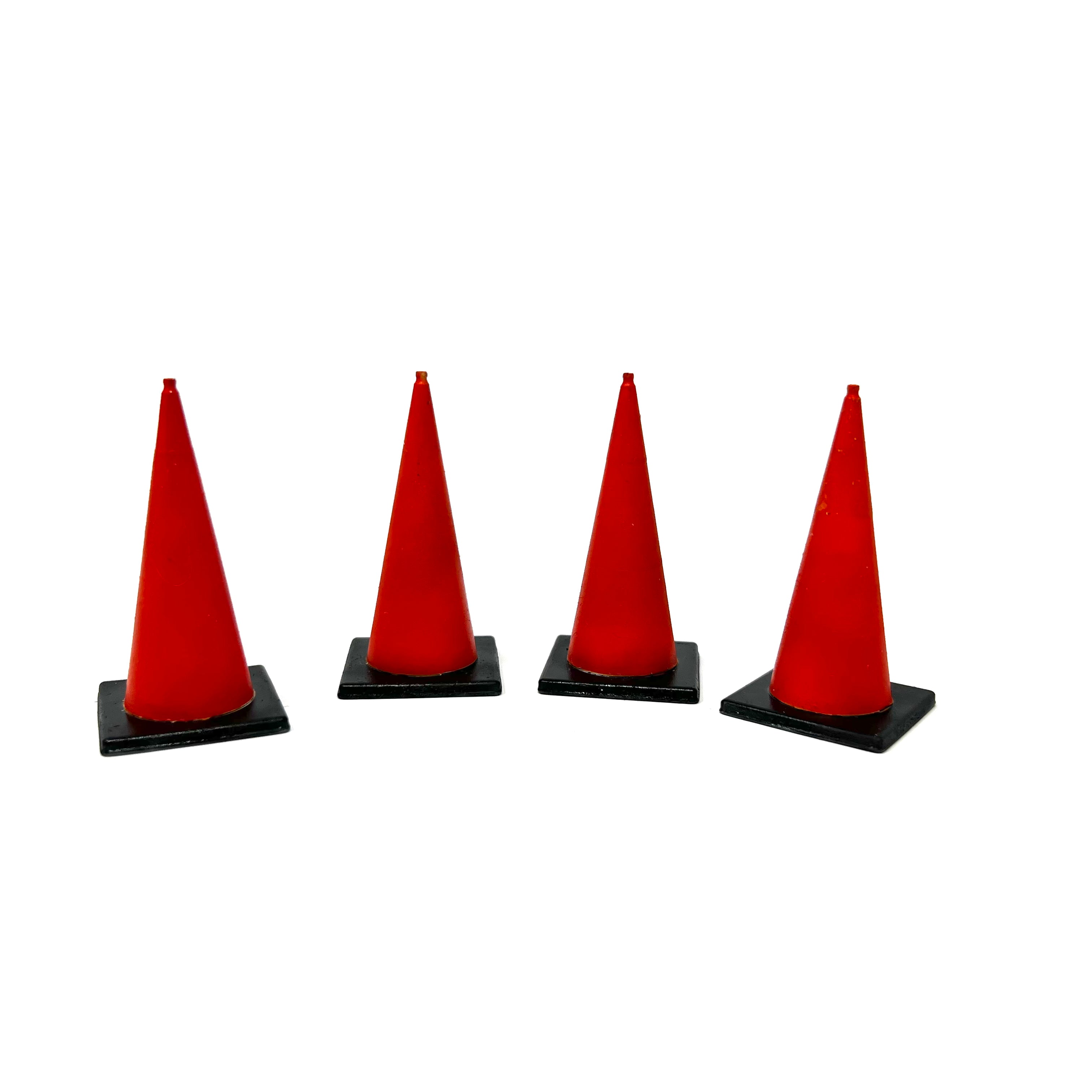 1/12 Scale Diorama Street Traffic Cones Graffiti Street Art pylons Set