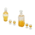 thumbnail image 1 of 1/12 Scale Dollhouse Miniature Mini Bottle & Cup Bar, 1 of 6