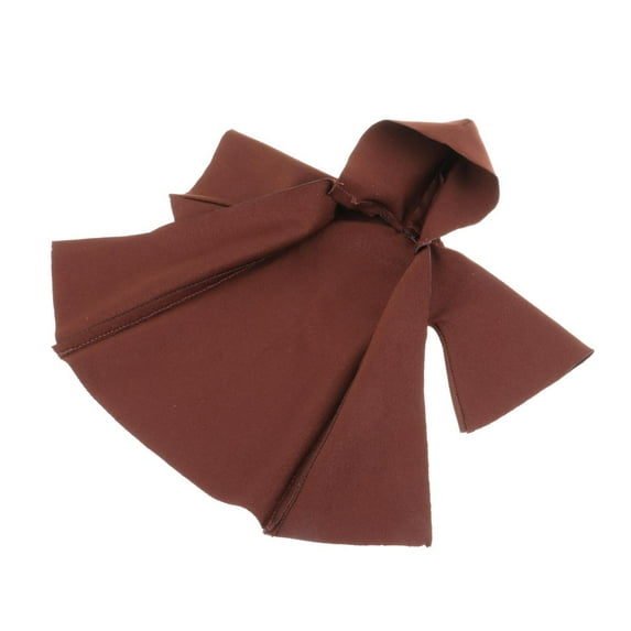 1/12 Scale Hoodie Cloak Action Figure Clothes for 6" Action Figure Accessory Brown