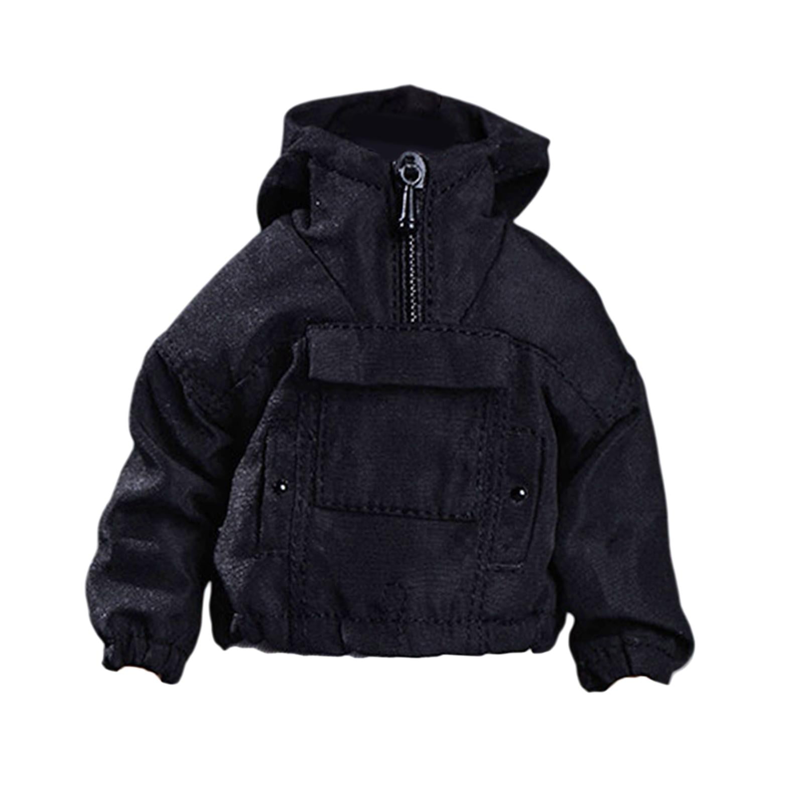 1:12 Black Hoodie Pants Trousers Clothes Fit 6" Male TBL SHF Action Figure Doll | UK
