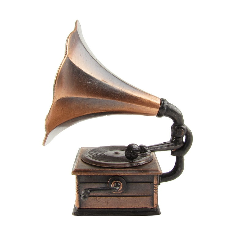 1:12 Scale Miniature Phonograph Dollhouse Accessory 1:12 Scale Miniature Phonograph Dollhouse Accessory
