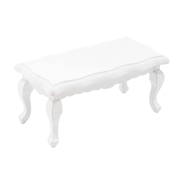 1:12 Scale Miniature Table Coffee Vintage Dollhouses Minis Living Room Furniture Dollhouses Decorations Accessories
