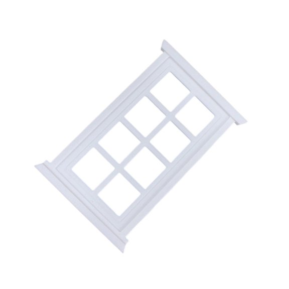 1/12 Scale Miniature Window Frame For Architecture Models And Toy House Decors